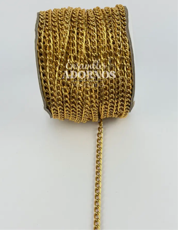 CADENA ALUMINIO 1.6*6*9.5 (ROLLO X 40MTS)
