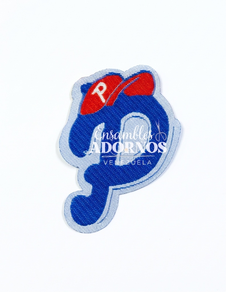 APLICACION PLANCHA LETRA P 5X6.5CM (PQT X 50 UND)