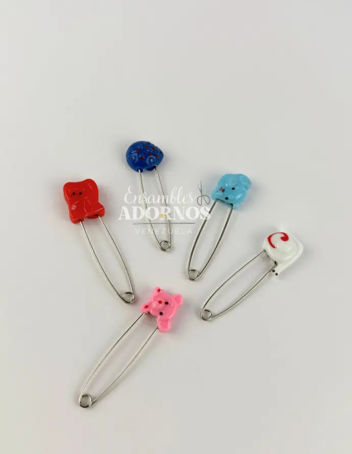 GANCHO NODRIZA BEBE 5.5CM (PQT X 100 UND)