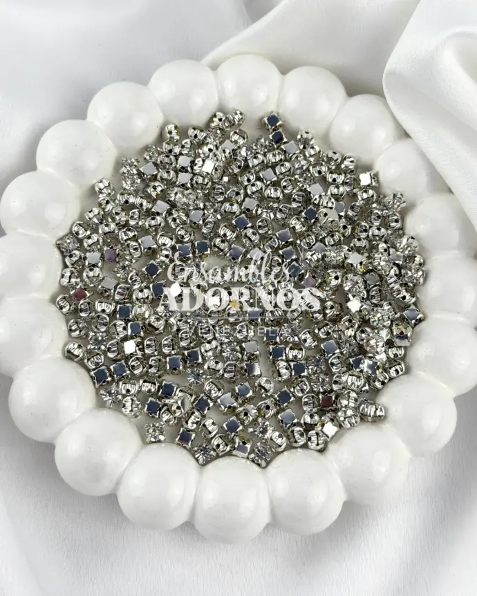 STRASS METALICO INDIVIDUAL 18SS (PQT X 1440 UND)