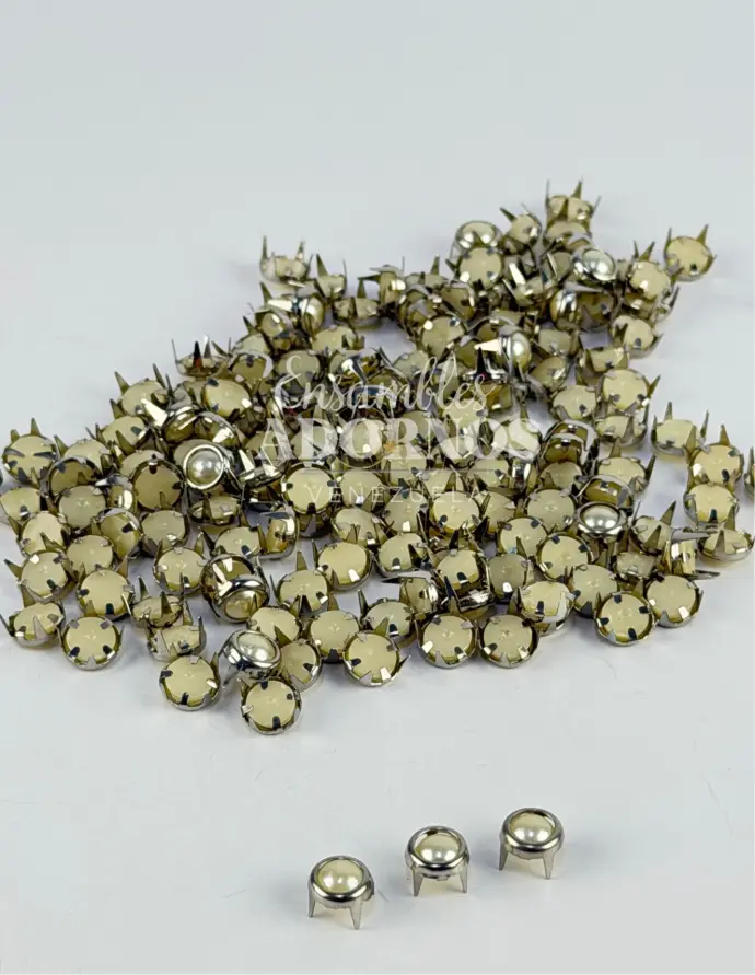 TACHE PERLA LATON REDONDO 6MM (PQT 10000 UND)