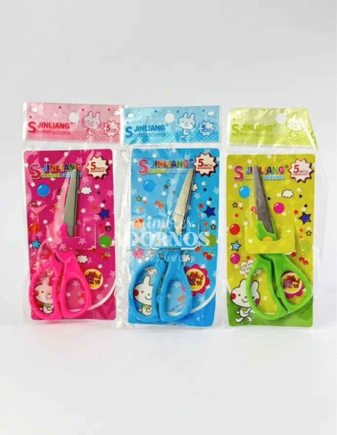 TIJERAS ESCOLARES (PQT X 12 UND)