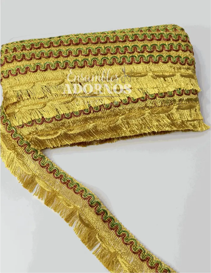 PASAMANERIA (MILLARE) NAVIDEÑA 4.0CM (PZA X 30 YDS)