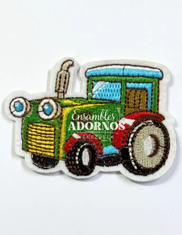 APLICACION CON PEGA TREN 6.7X4.8CM (PQT X 20 UND)
