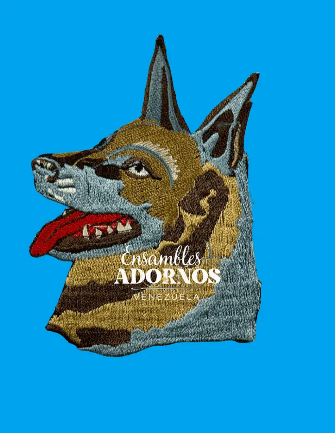 APLICACION CON PEGA PERRO 9.4X8CM PQT X 20 UND