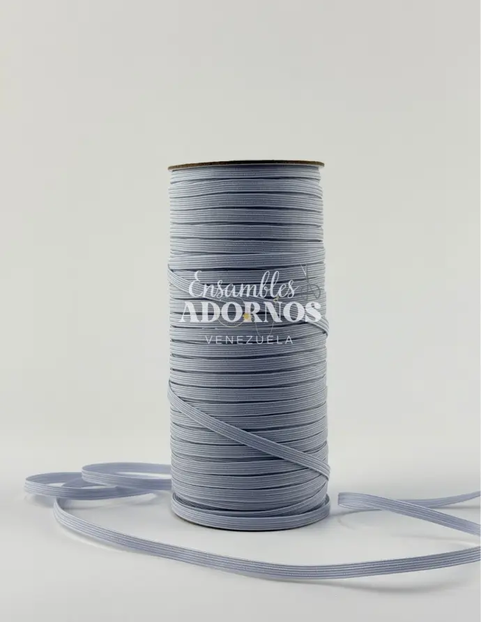 ELASTICA TRENCILLA IMPORTADA 5MM (ROLLO X 100 MTS)