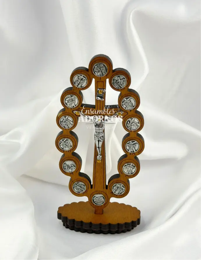 VIACRUCIS 13.2X6.20CM (UNIDAD)