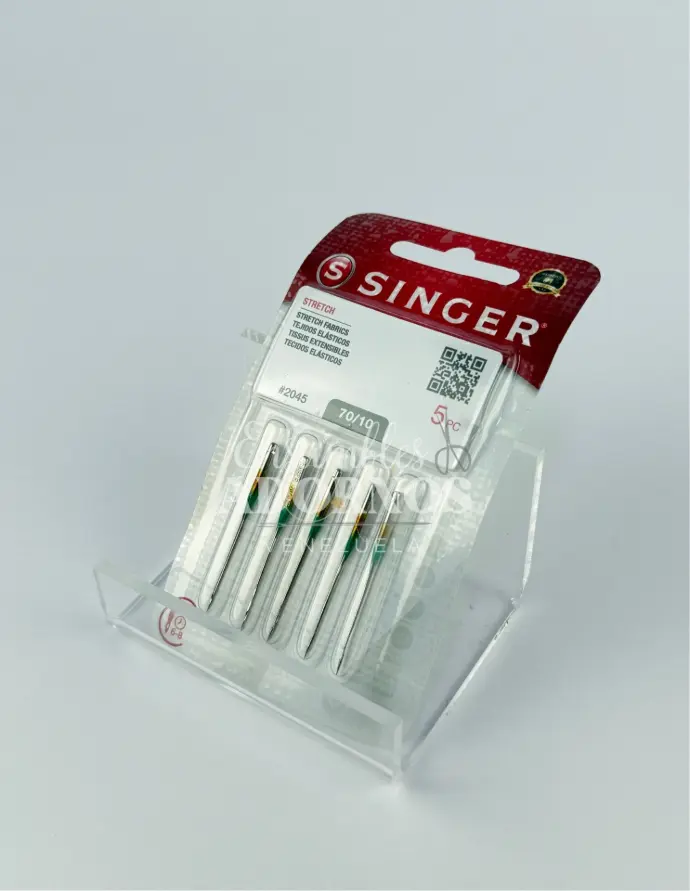 AGUJA PUNTA DE BOLA (PQT X 10 BLISTER / BLISTER X 5 UND)