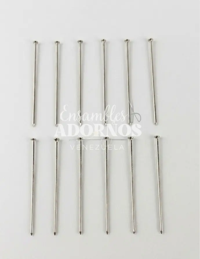 ALFILER ZARCILLO CABEZA 5.0CM (PQT X 2500 PARES)