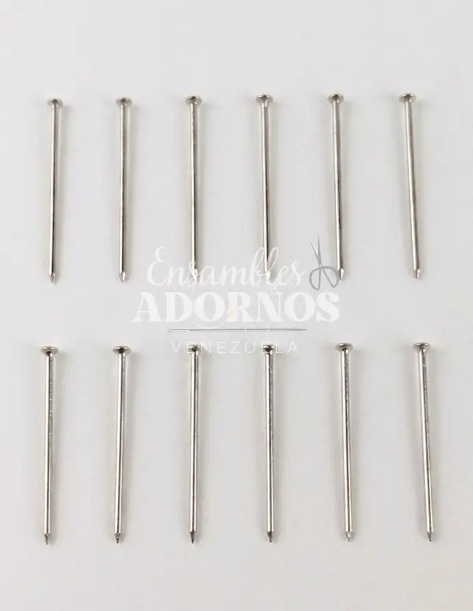 ALFILER ZARCILLO CABEZA 4.0CM (PQT X 2500 PARES)