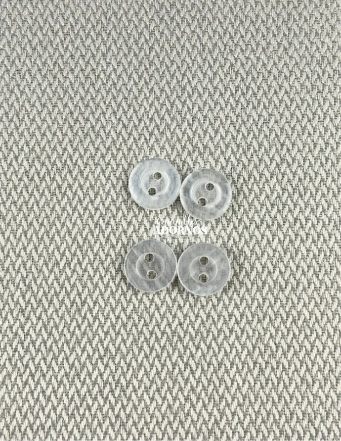 BOTON CAMISERO 2 HUECOS VERONA 18L (PAQUETE X 1728UNID)