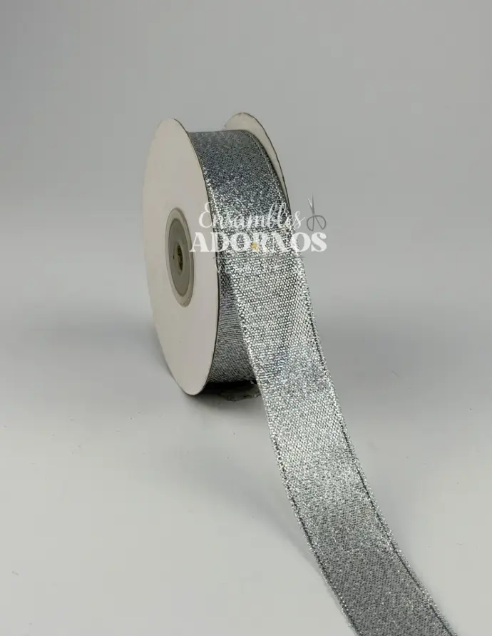 CINTA LUREX 2.3CM 7/8" (ROLLO X 25 YDS)