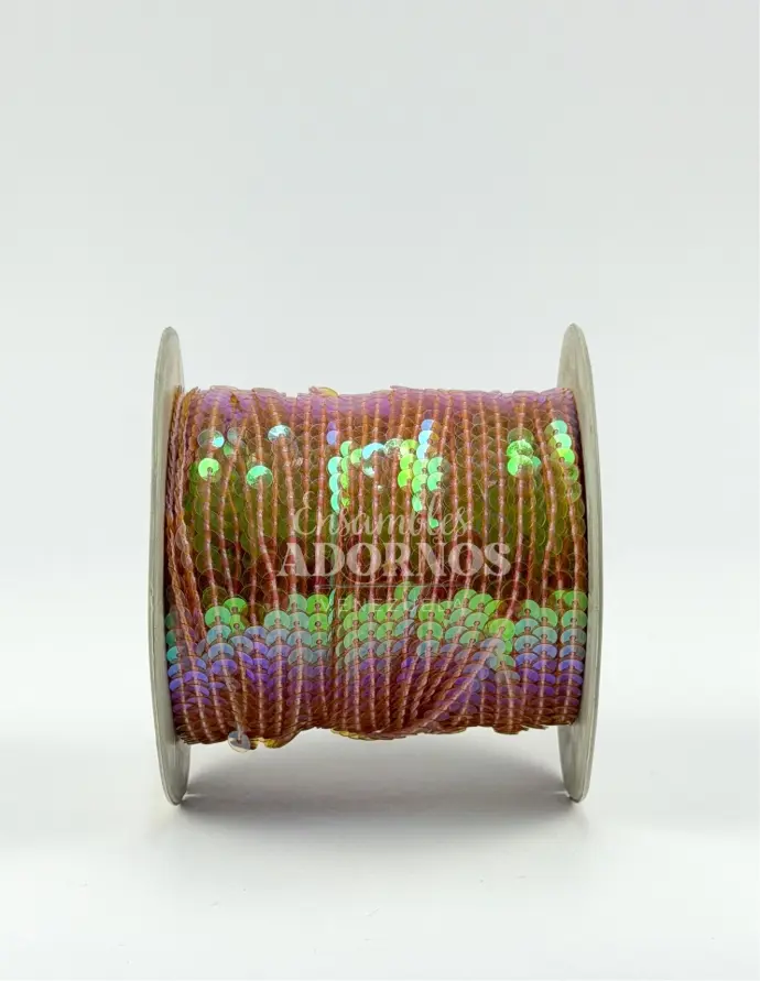 LENTEJUELA LISA 6MM PROMOCIÓN (ROLLO 80-100 YDS)