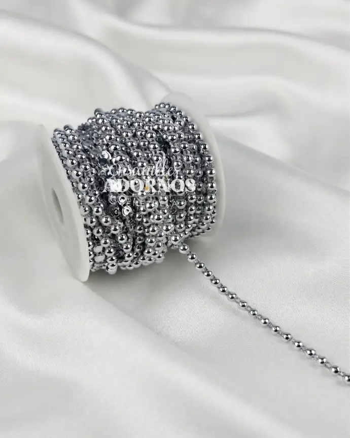 MEDIA PERLA CONTINUA 6MM (ROLLO X 20 YDS)
