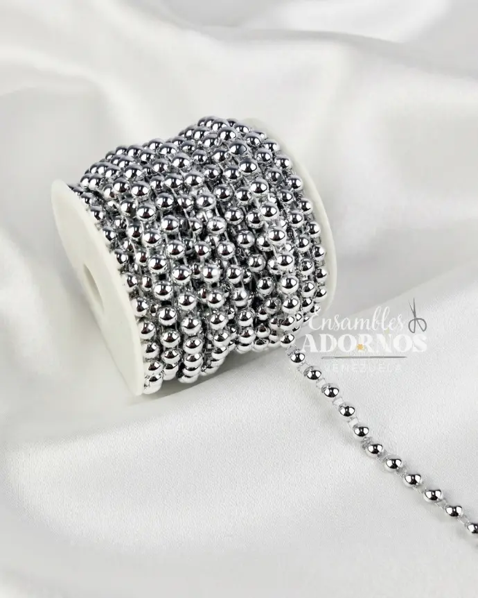 MEDIA PERLA CONTINUA 8MM (ROLLO X 20 YDS)