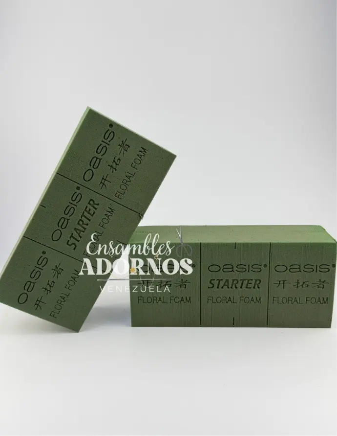 OASIS FLORAL FOAM  23X7X11CM (CAJA X 20 UND)