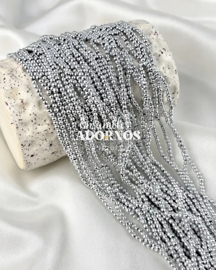 PERLA COLLAR 3MM (PQT X 12 SARTAS)