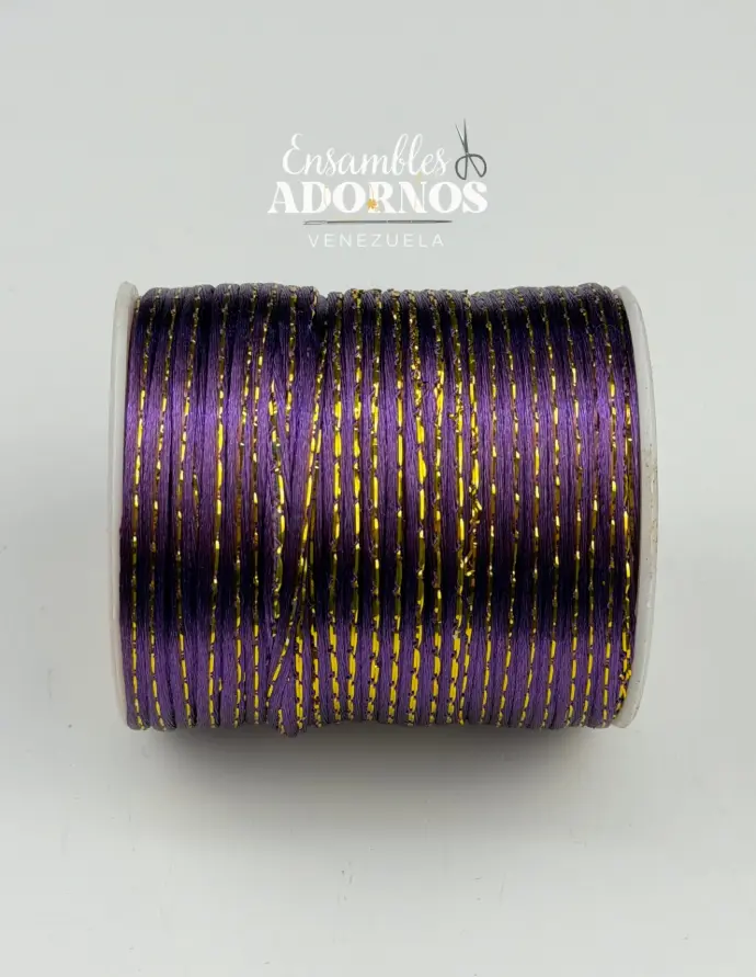 CORDON COLA RATON LUREX (ROLLO X 70 YDS)
