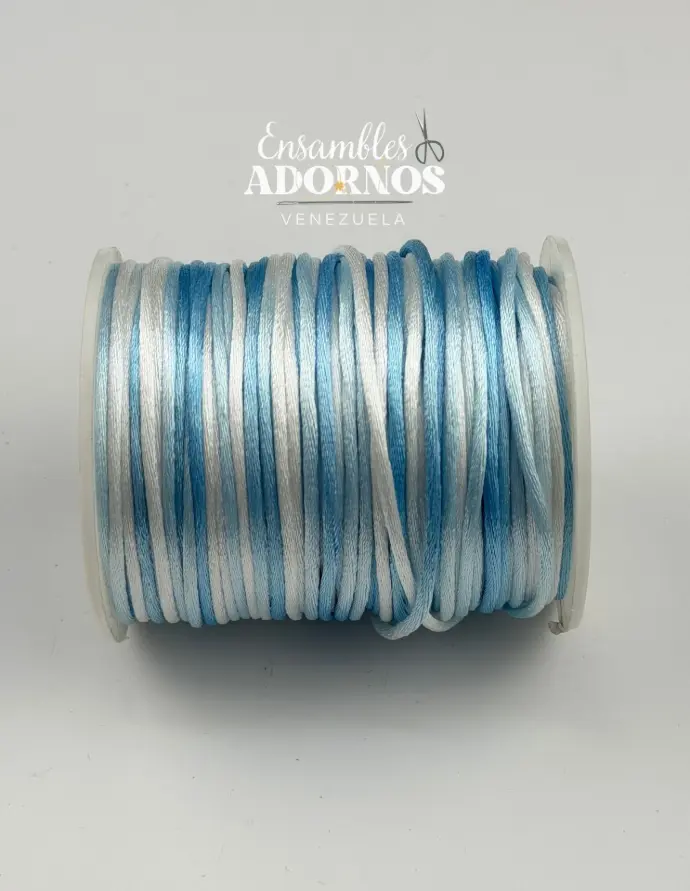 CORDON COLA RATON MULTICOLOR (ROLLO X 70 YDS)
