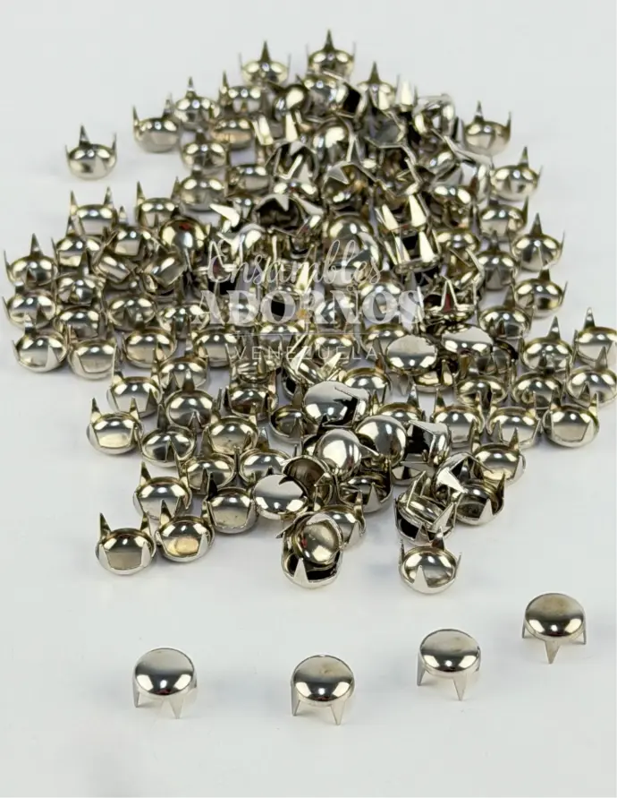 TACHE REDONDO LATON  7MM PQT X 1KG