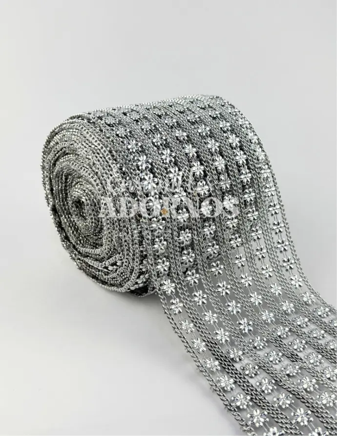 STRASS PLASTICO 18L (PZA X 10 YDS)