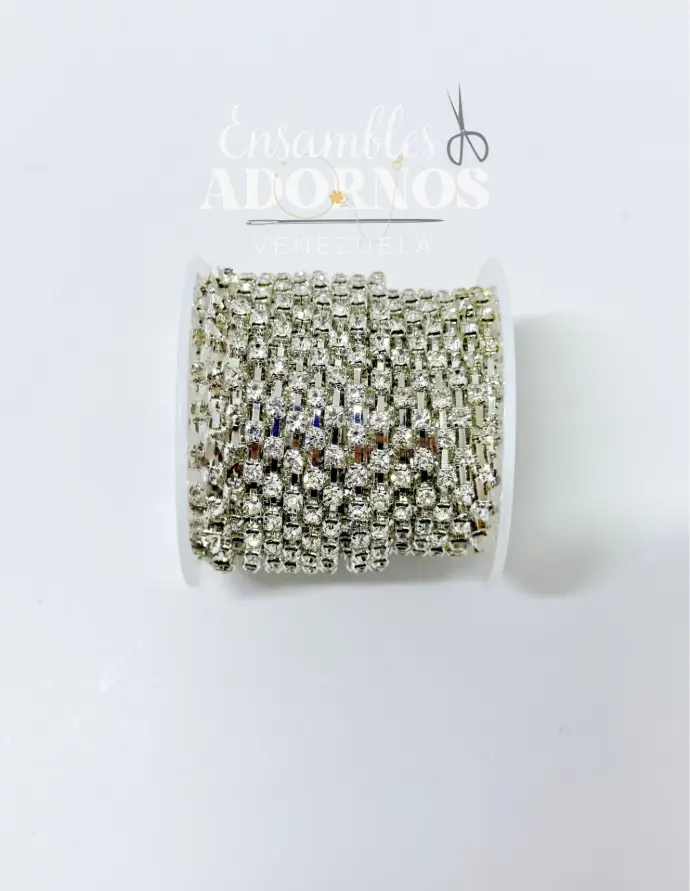 STRASS METALICO 14SS (ROLLO X 10 YDS)