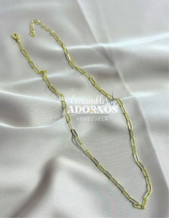 CADENA ESLABON LATON 4X11MM (UNIDAD)