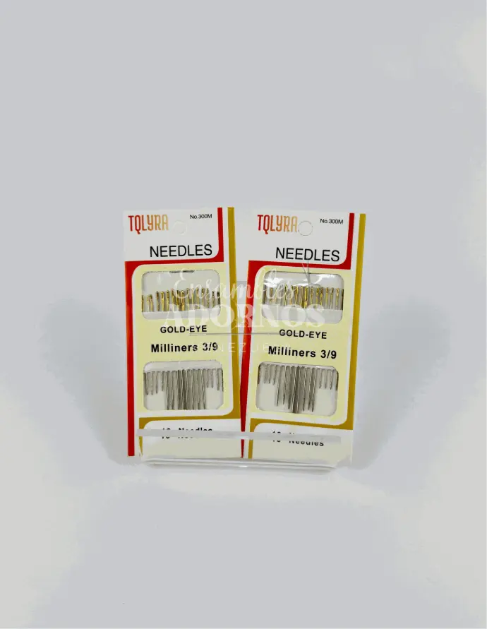 AGUJA REGAL MILLINERS (CAJA X 36 SOBRES / SOBRE X 16 UND)
