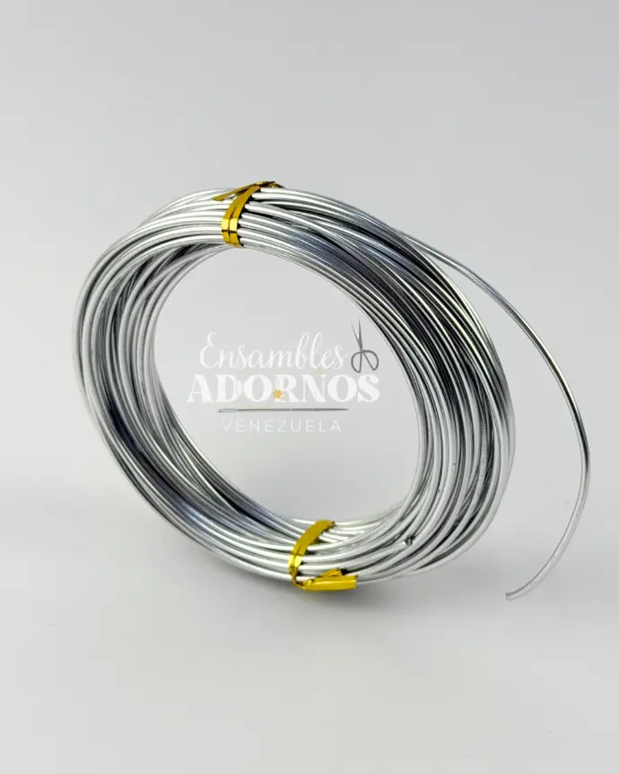 ALAMBRE DULCE 2MM (ROLLO X 12 METROS)
