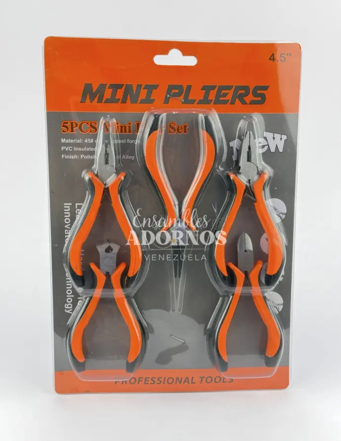 SET PINZAS (BLISTER X 5 UNID) 
