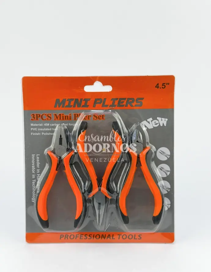 SET PINZAS (BLISTER X 3 UND) 