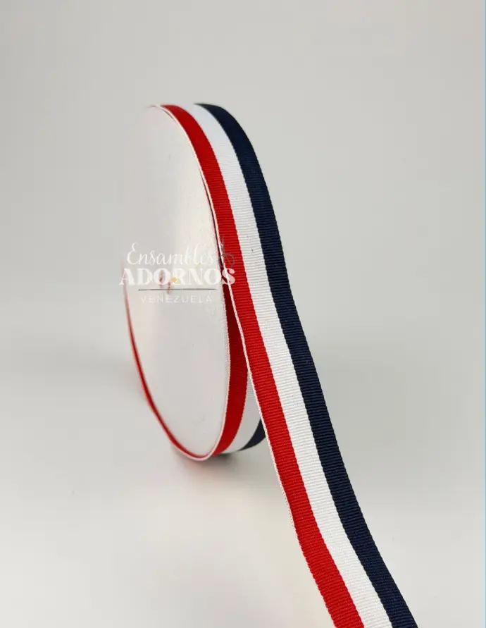 CINTA GROSS COMBINADA TOMMY #3 2.5CM (ROLLO X 50 MTS)