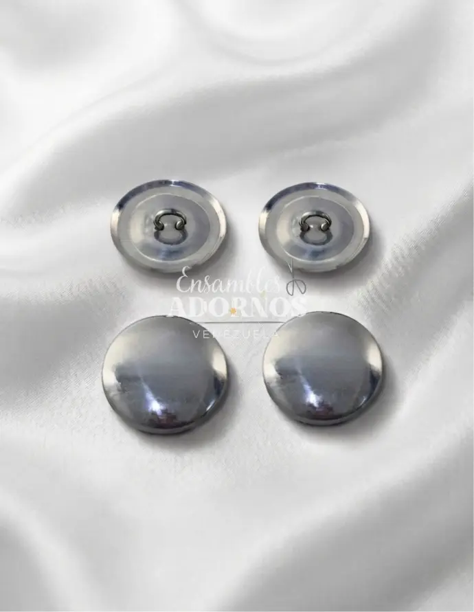 BOTON PARA FORRAR 22MM (PAQUETE X 100SET) 