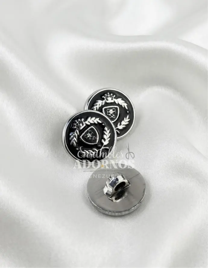 BOTON PATA METALIZADO FINO 28L (PAQUETE X 144UNID) 