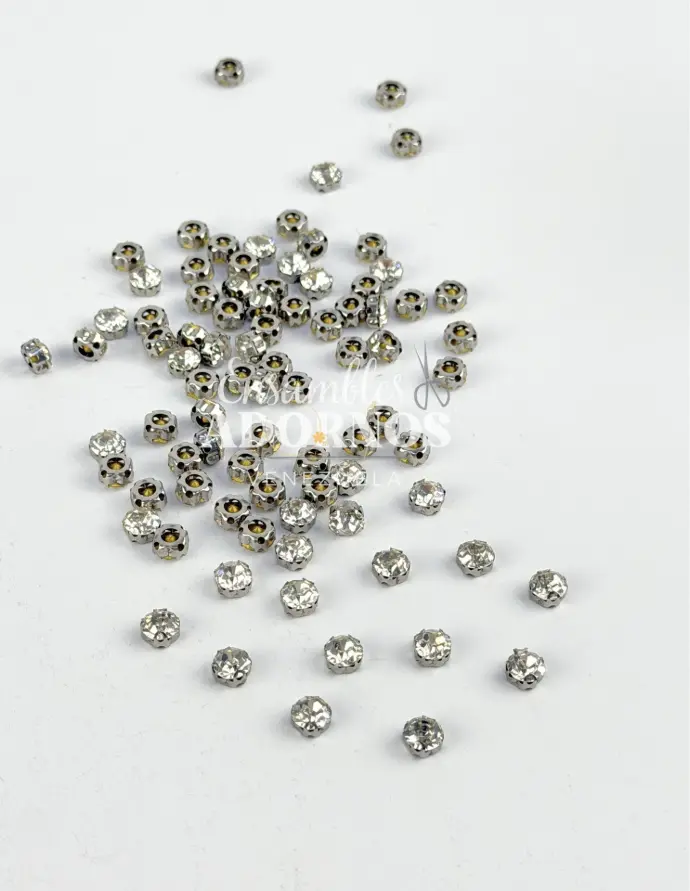 PIEDRA HILO ZIRCON 6MM (PQT X 720 UND)