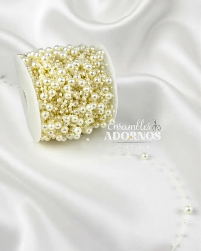 PERLA LLUVIA 3x8MM (ROLLO X 60MTS)