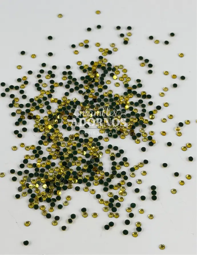 PIEDRA VIDRIO ADHESIVA PROMO 10SS 3MM (PQT X 500 GRS)