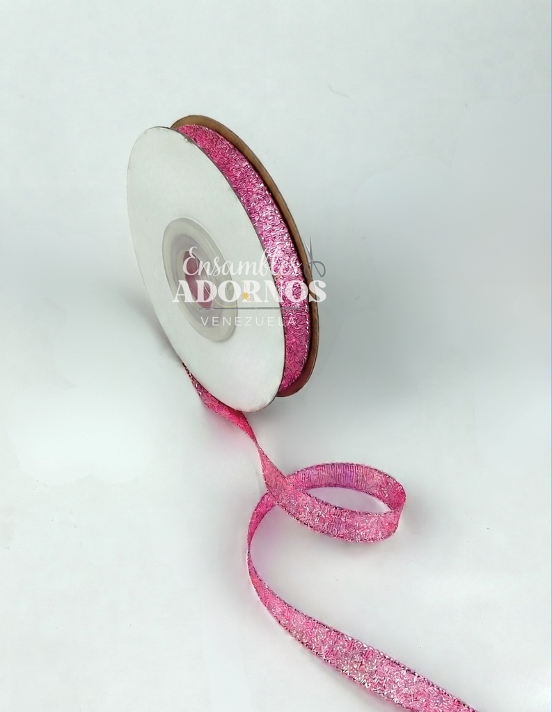 CINTA LUREX 1.0 CM 3/8" (ROLLO X 25 YDS)