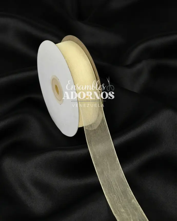 CINTA TULL 2.5CM (ROLLO X 50 YDS)