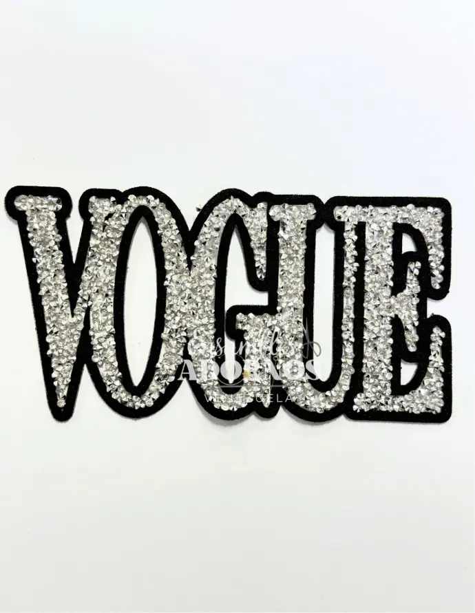 APLICACION CONICA ADHESIVA VOGUE 15X7.5CM (PQT X 6 UND)