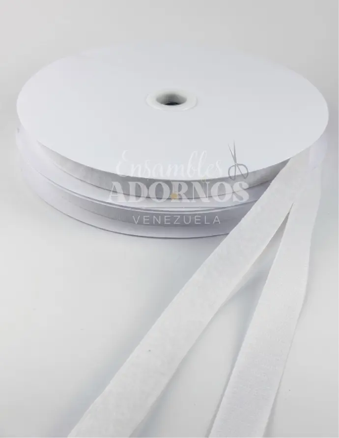 CINTA VELCRO (CIERRE MAGICO) 25 MM (PAR X 25 MTS)