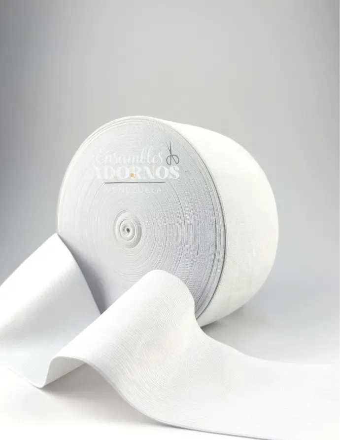 ELASTICA CROCHET REFORZADA 10CM (ROLLO X 40 MTS)