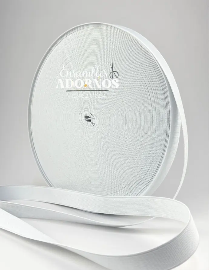 ELASTICA MACUTO EXTRA FUERTE 3.0CM (ROLLO X 50 MTS)