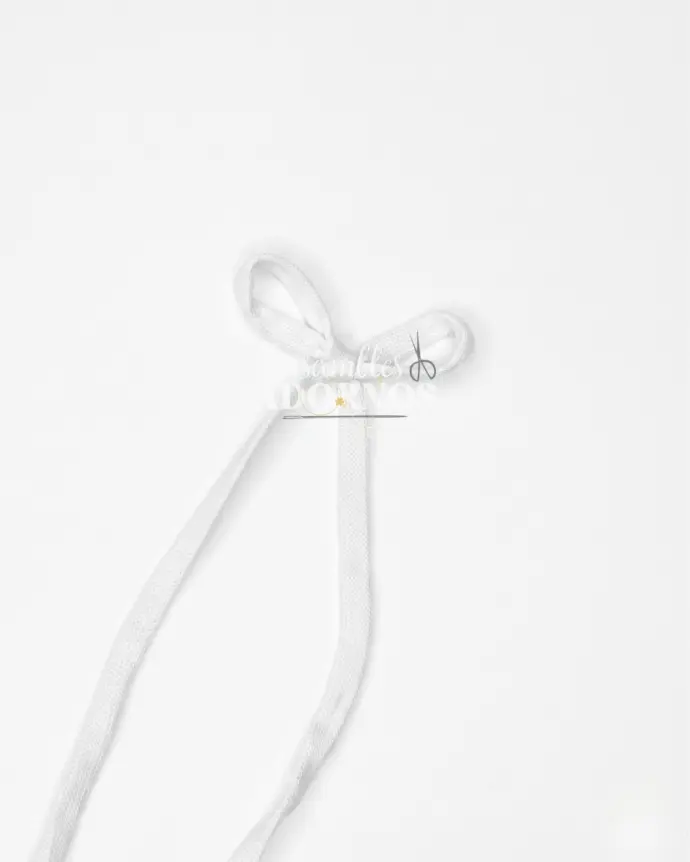 CORDON PLANO ALGODON 8MM "110CM" (PQT X 144 PARES)
