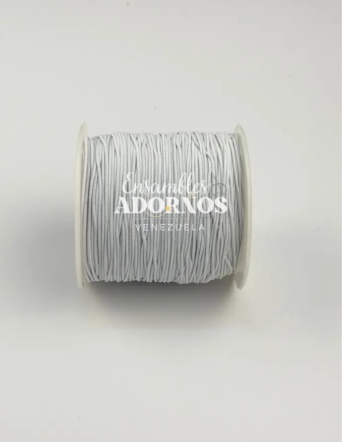 CORDON ELASTICO REDONDO 1 MM (ROLLO X 100 MTS)