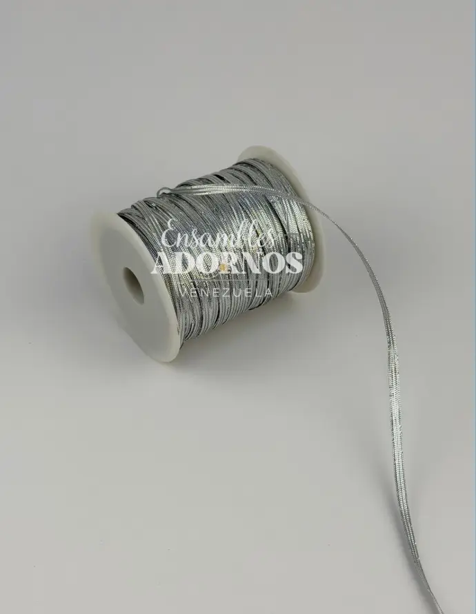 HILADILLA (TRENCILLA PLANA) 4MM (ROLLO X 100 YDS)