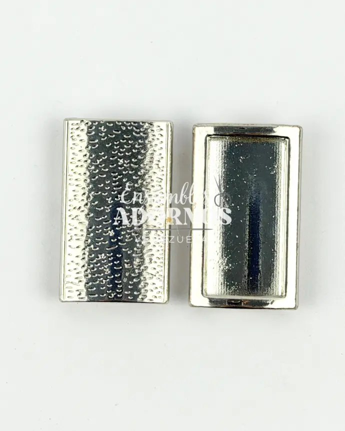 HEBILLA METALICA 2.3CMX4CM (PQT X 50 UND)