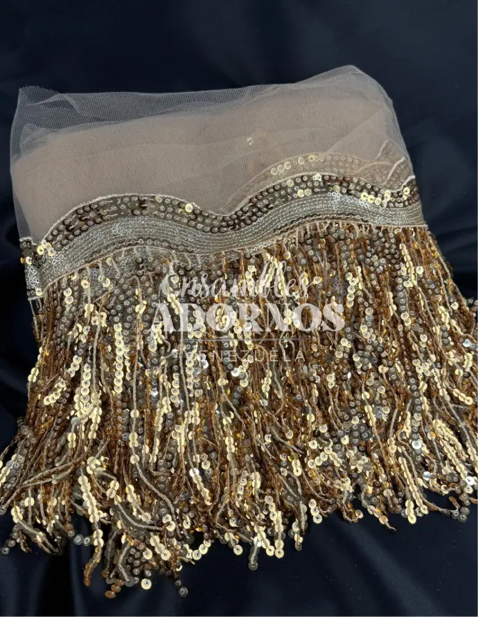  FLECO LENTEJUELA 17CM (PZA X 10 YDS)