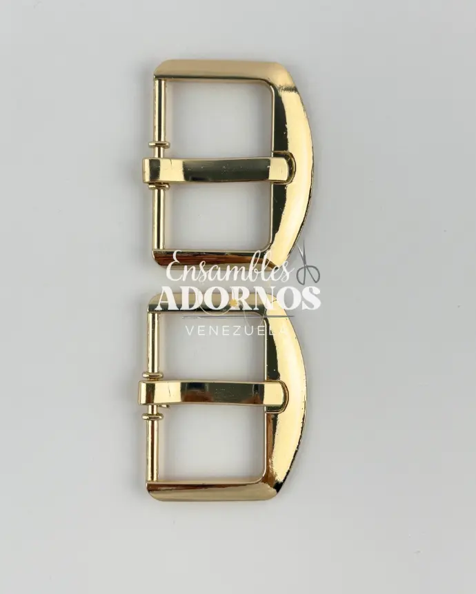  HEBILLA METALICA PARA CORREA 4.8X3.7CM (PQT X 10 UND)