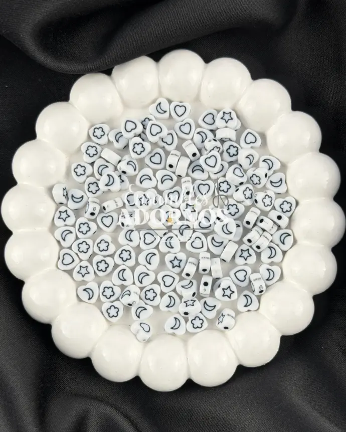 PEPA NYLON CORAZON MIX FIGURAS SURTIDA 4X7MM (PQT X 500 GRS)